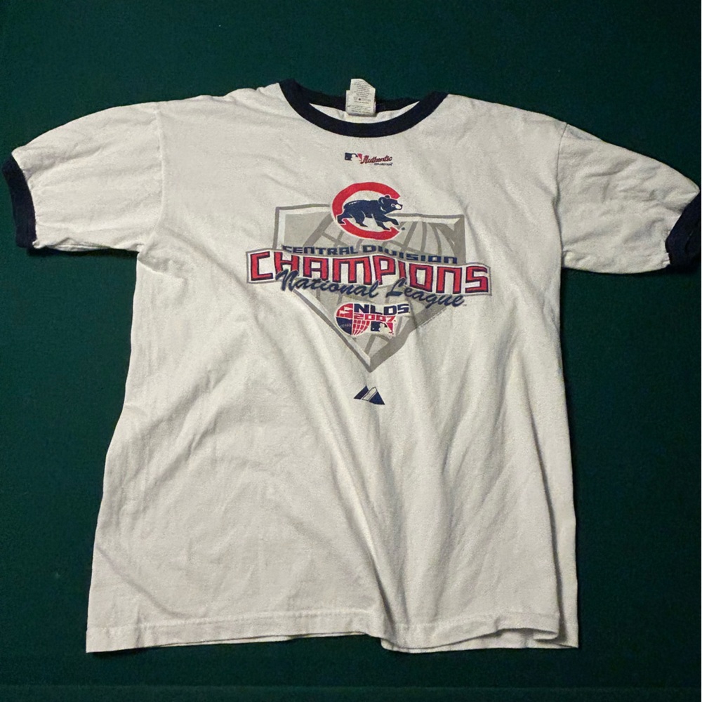 Vintage mlb Chicago cubs ringer tee